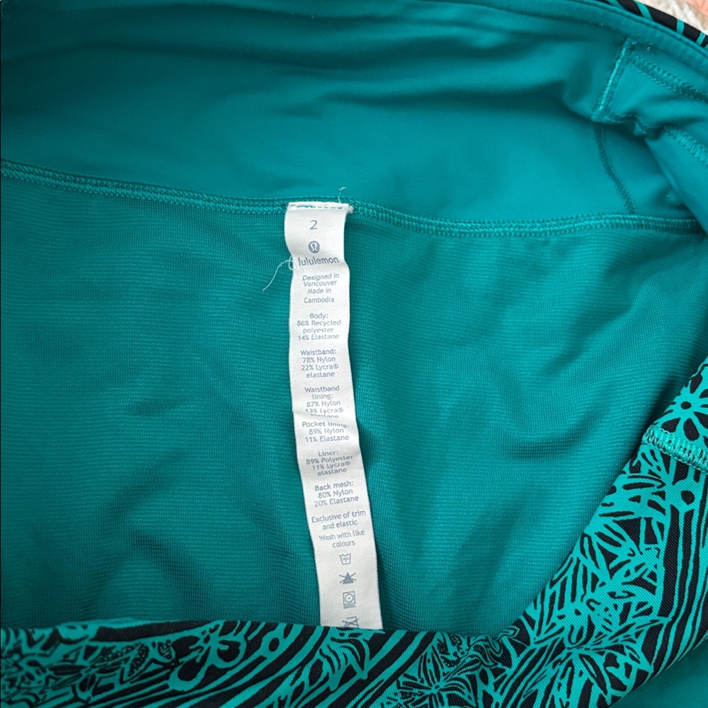 Lululemon Run Times Short II 4” Size 2 Spirit Green - Picture 7 of 11